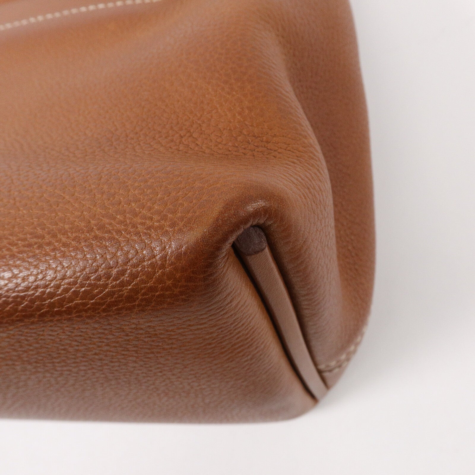 HERMES Barenia皮革24/24 29cm手挽肩背兩用袋Gold