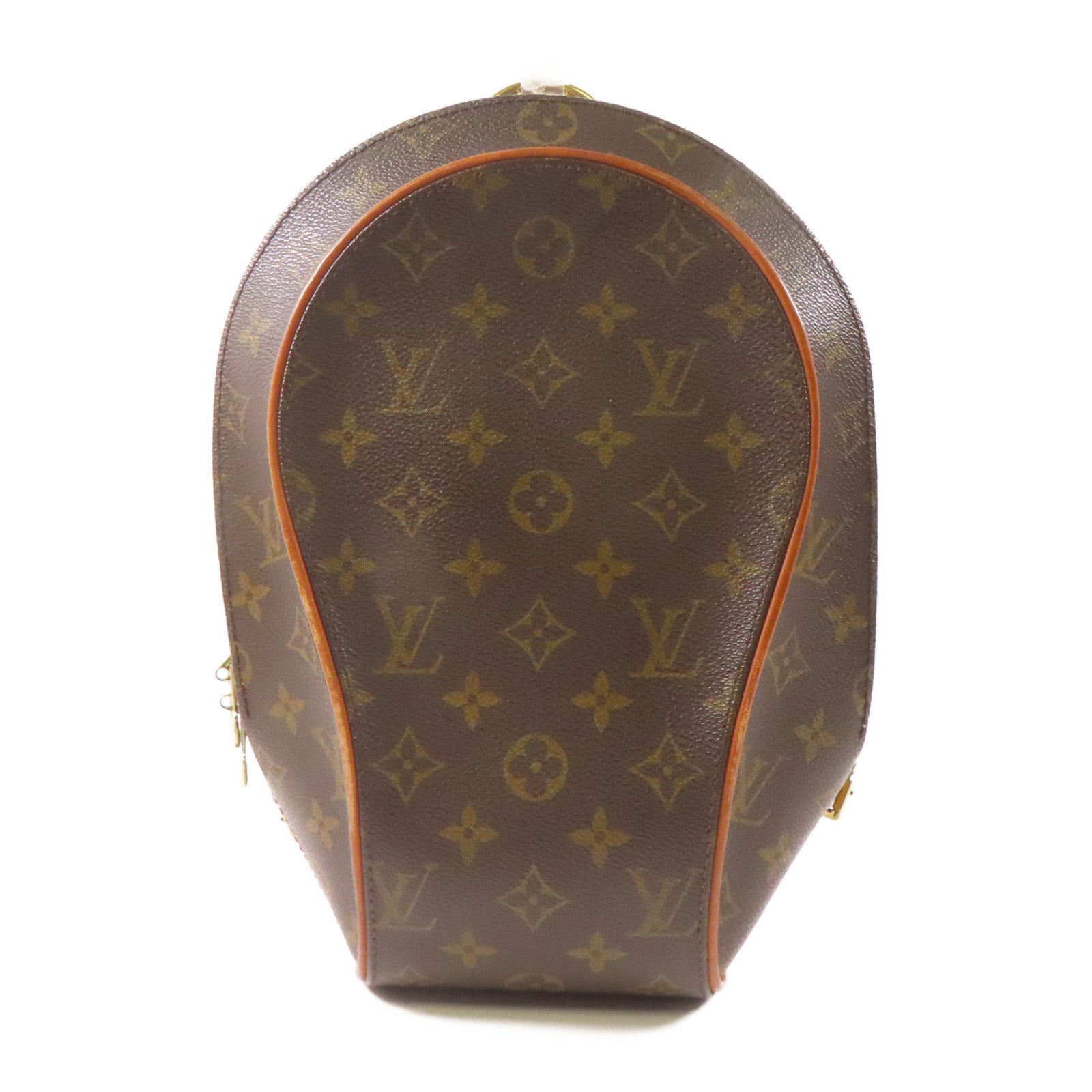 LOUIS VUITTON Monogram Ellipse Sac A Dos Backpack金扣背包棕色