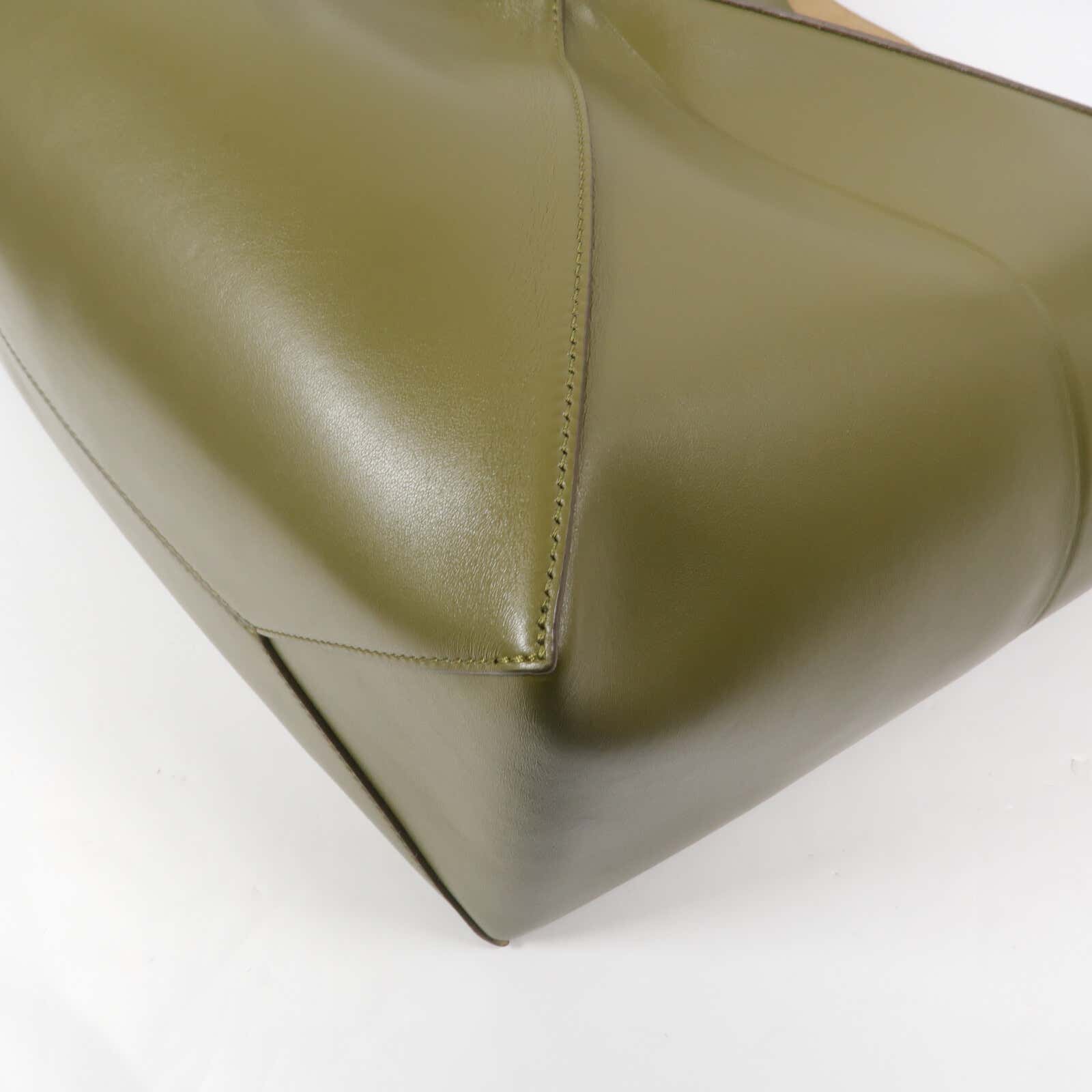 LOEWE 牛皮皮革Puzzle Fold Tote XL肩背袋