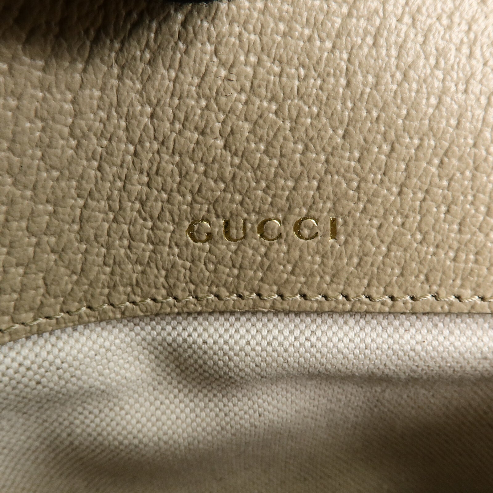 GUCCI 塗層帆布Horsebit 1955 Medium肩背袋