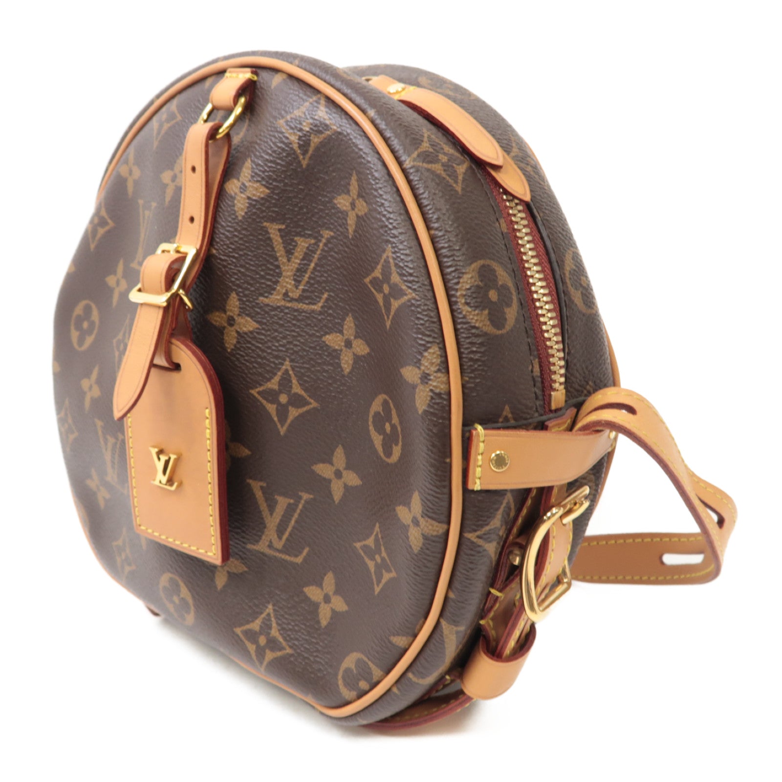 LOUIS VUITTON LV GHW Boite Chapeau Souple Shoulder Bag M45647 Monogram Brown