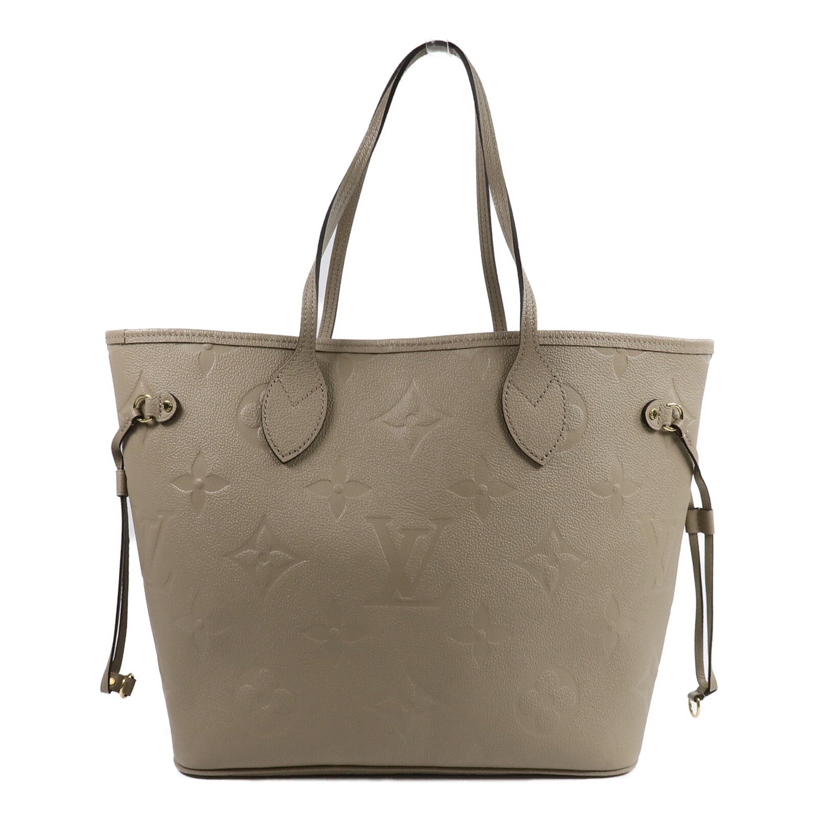 LOUIS VUITTON Monogram Empreinte Neverfull MM肩背袋