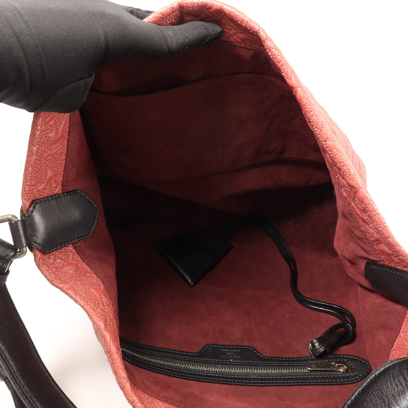 LOUIS VUITTON 羊皮皮革Antheia Hobo PM肩背袋