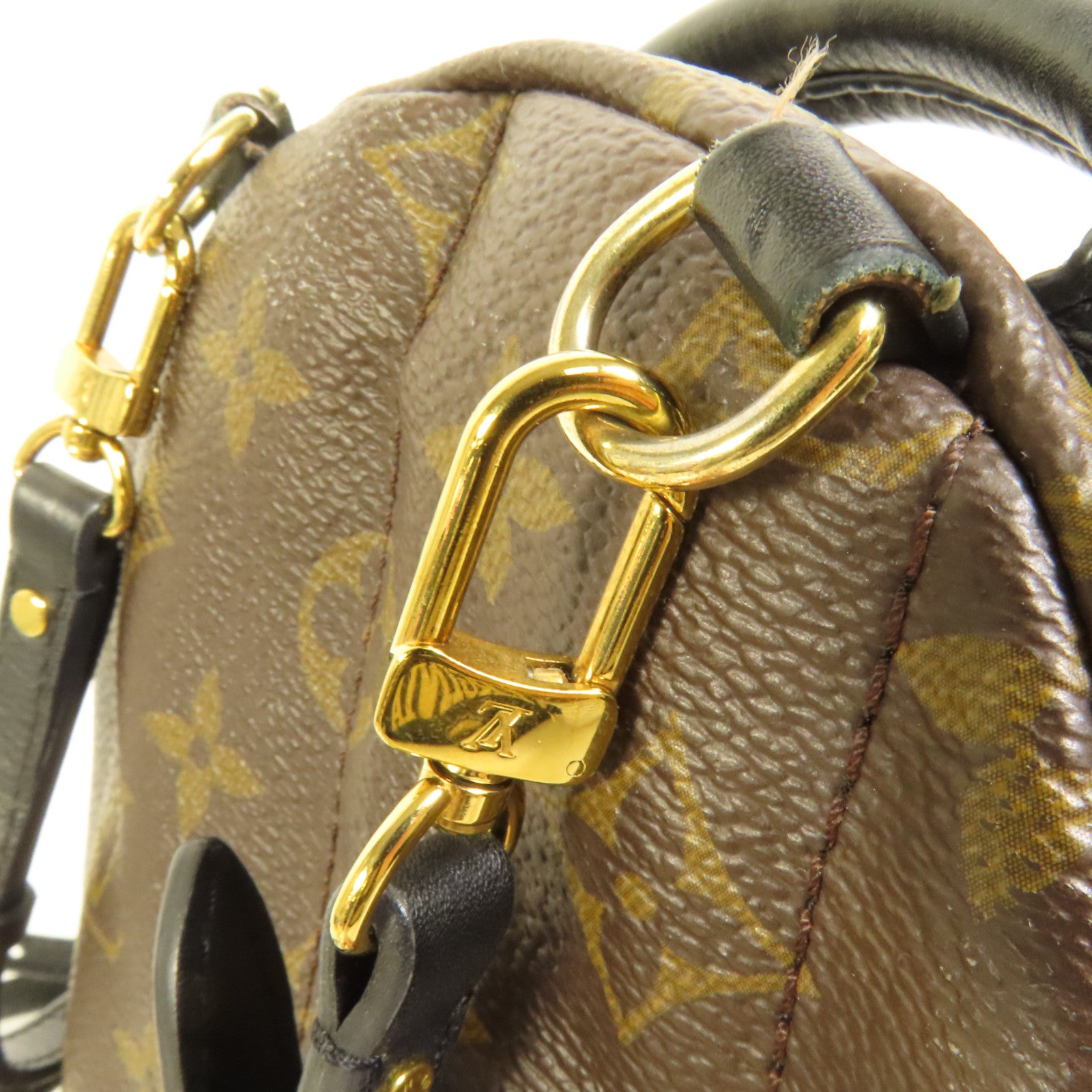 LOUIS VUITTON Monogram Palm Springs Mini金扣背包