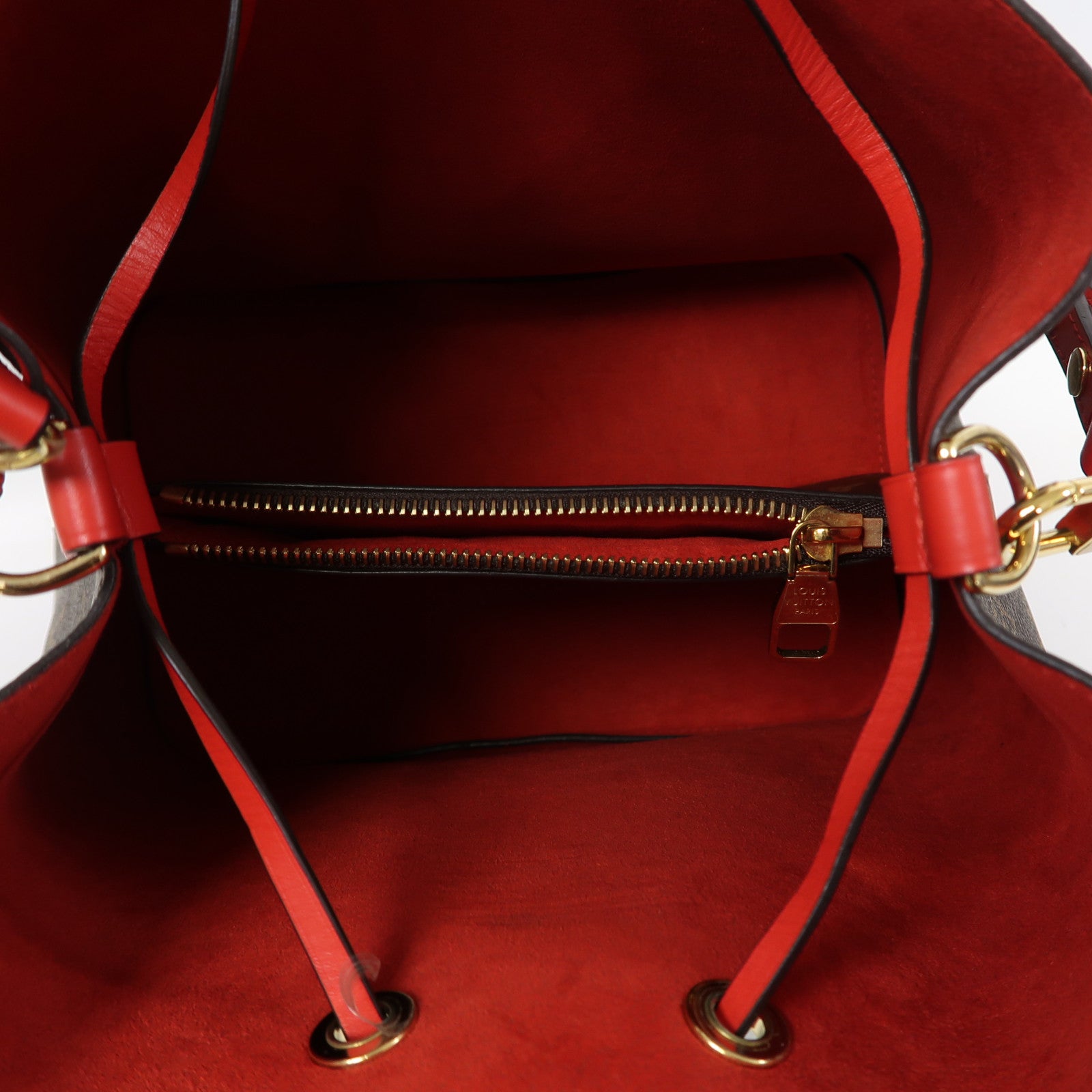 LOUIS VUITTON Monogram Neo Noe MM金扣肩背袋啡色