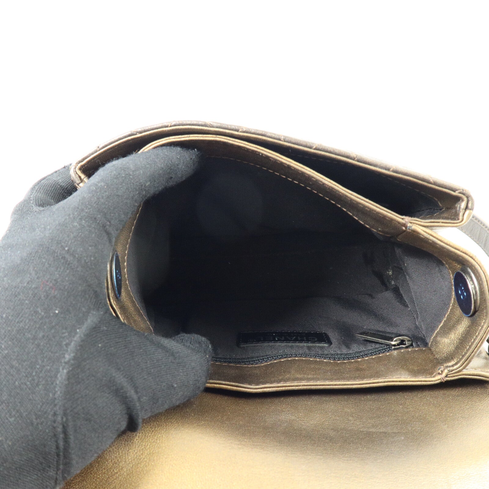 CHANEL 牛皮皮革Shoulder Bag鏈帶肩背袋