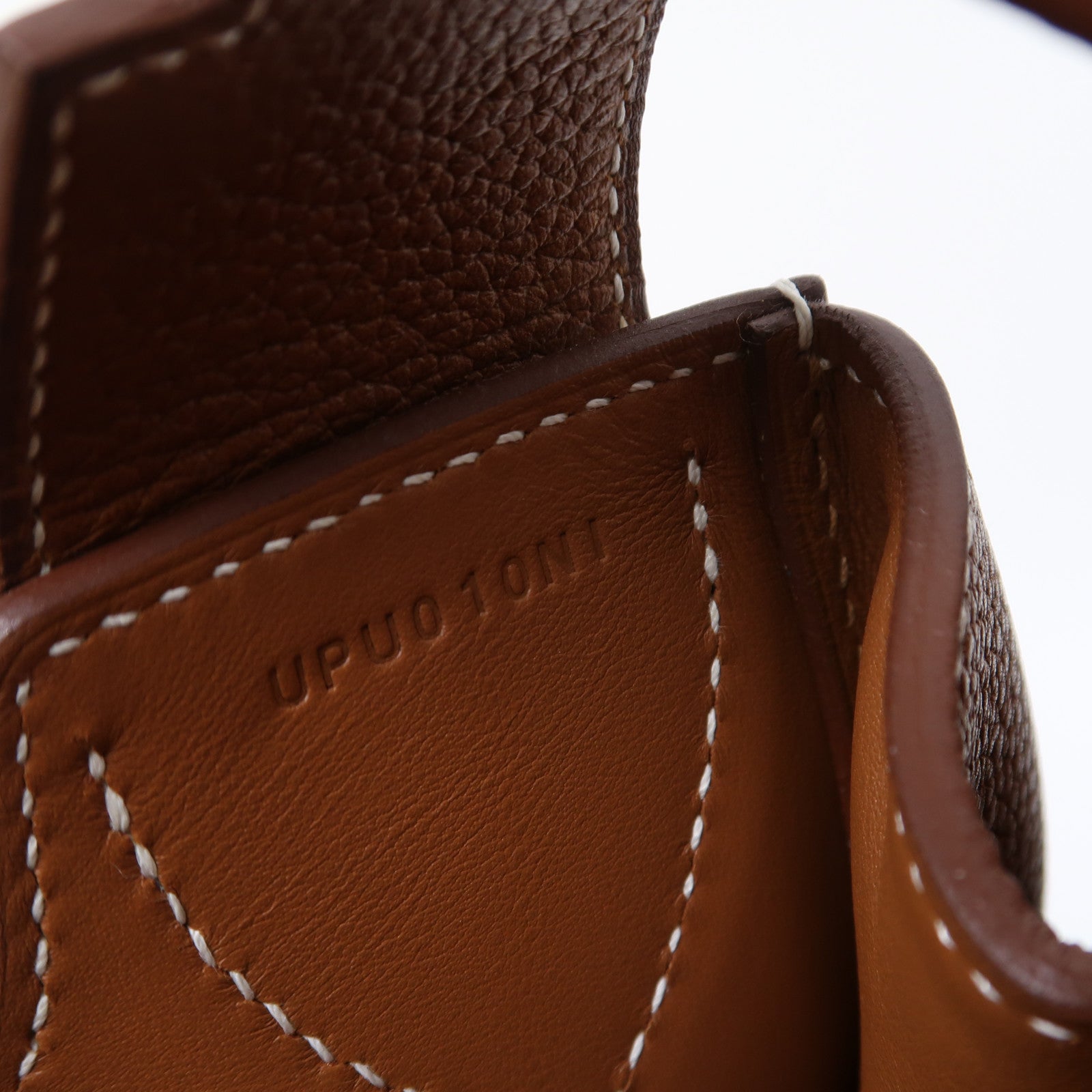 HERMES 【激減優惠】Barenia Faubourg皮革Mali-Selle Messenger Bag銀扣肩背袋啡色