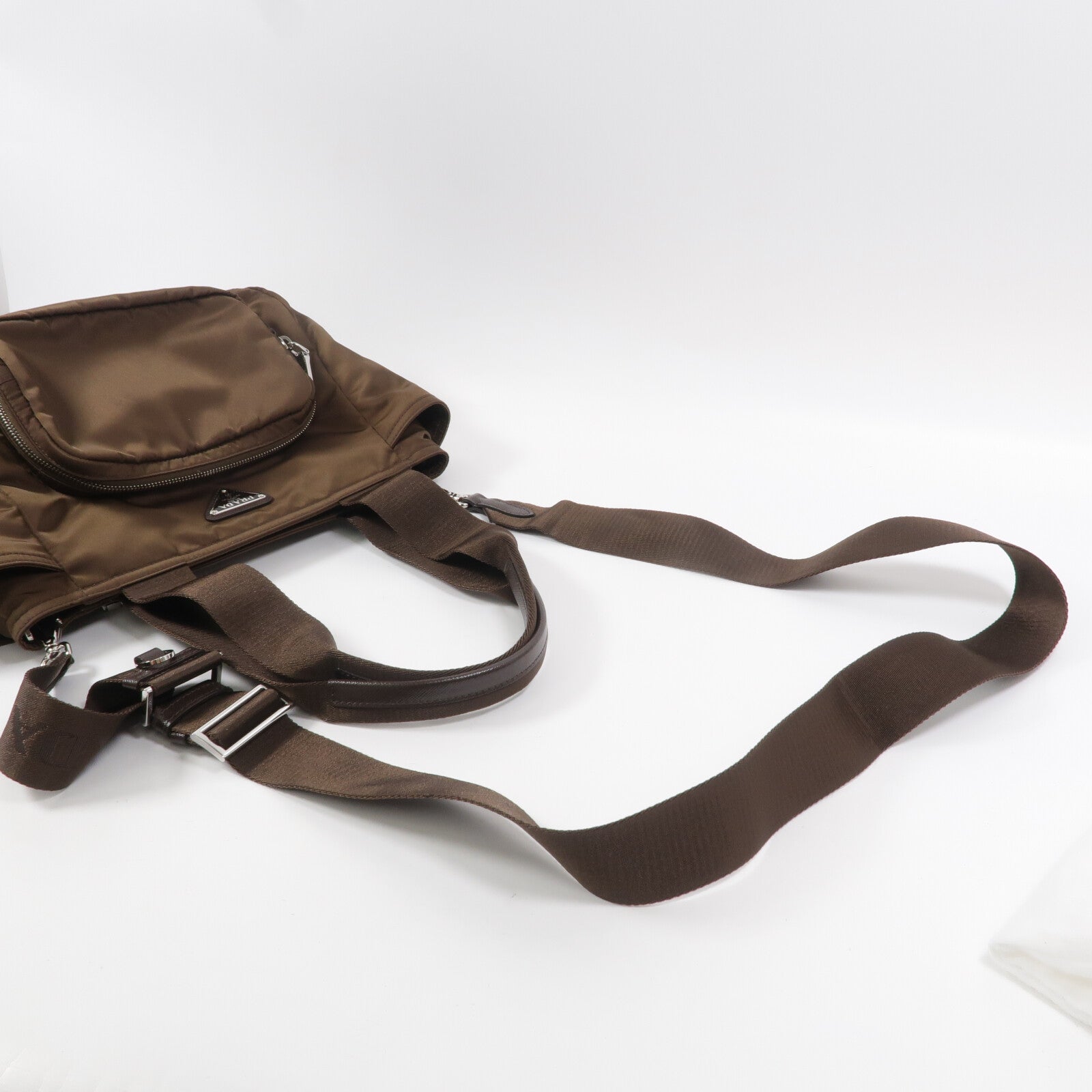 PRADA 尼龍Re-Nylon Shoulder Bag手挽肩背兩用袋