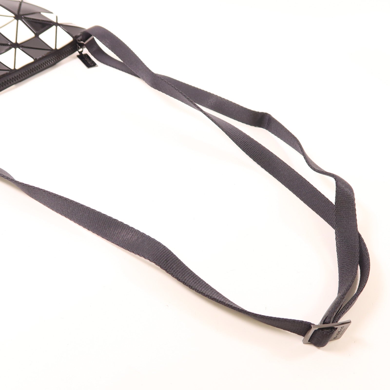 ISSEY MIYAKE PVC Bao Bao Shoulder Bag肩背袋黑色/白色
