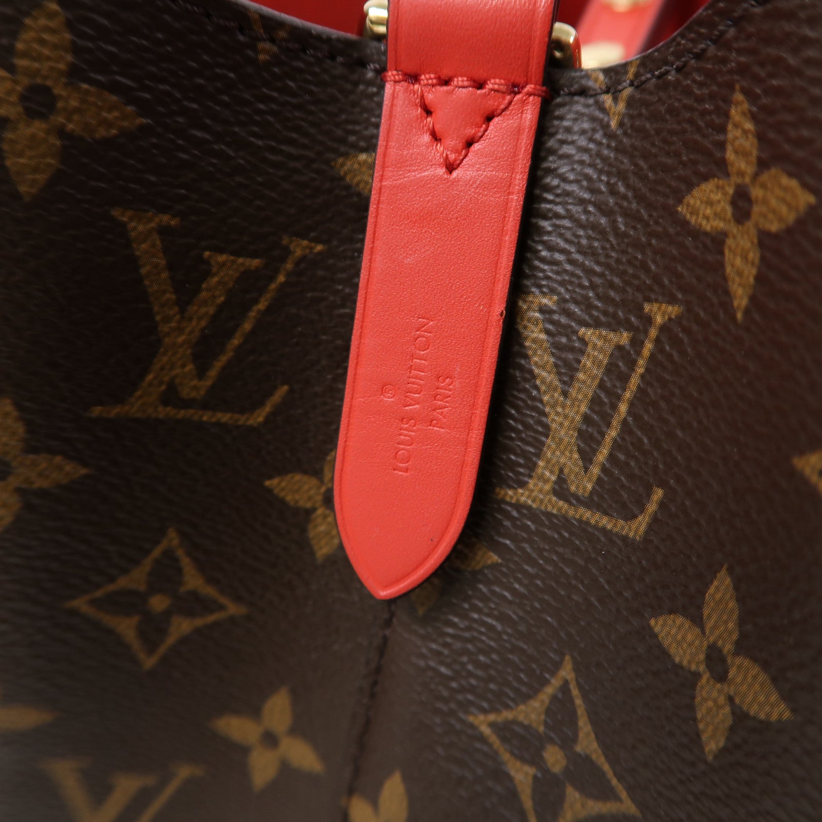 LOUIS VUITTON Monogram Neo Noe MM金扣肩背袋啡色