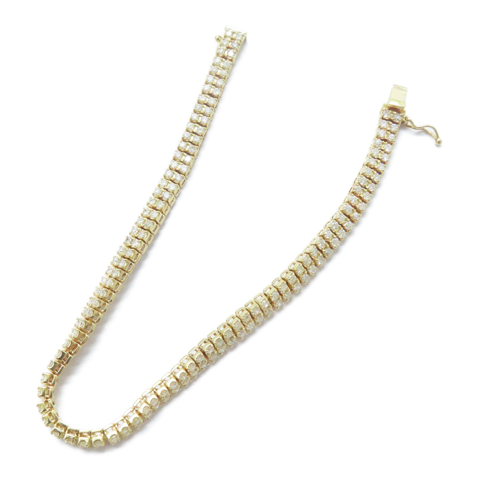 JEWELRY 18K黃金Diamond Bracelet 3.00ct鑽石手鏈