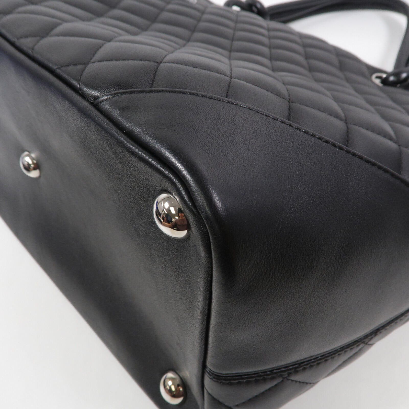 CHANEL 牛皮皮革Cambon Tote肩背袋