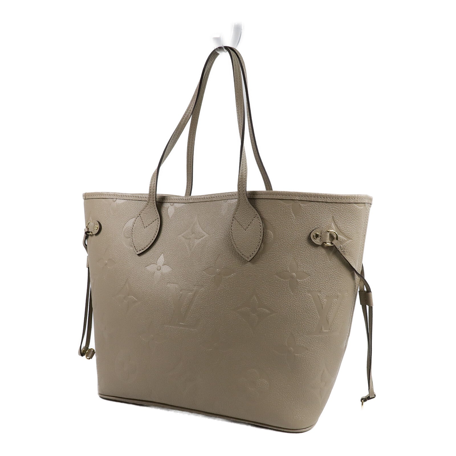 LOUIS VUITTON Monogram Empreinte Neverfull MM肩背袋