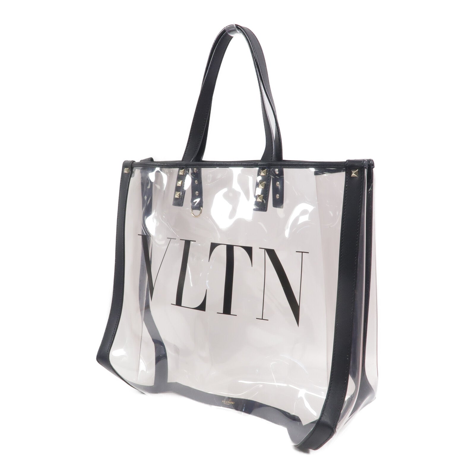 Valentino PVC Garavani VLTN手挽袋