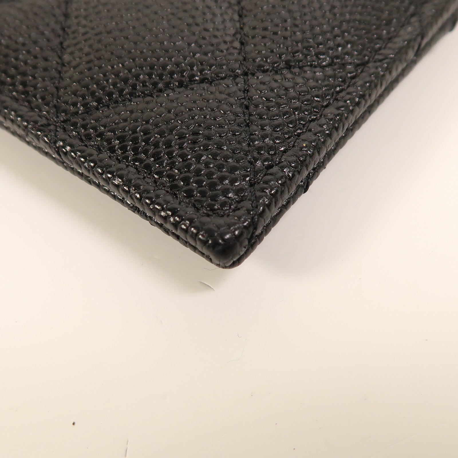 CHANEL 牛皮皮革Card Case金扣卡片套