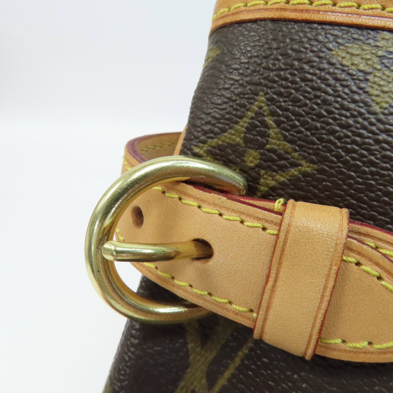 LOUIS VUITTON Monogram Batignolles Horizontal金扣肩背袋啡色