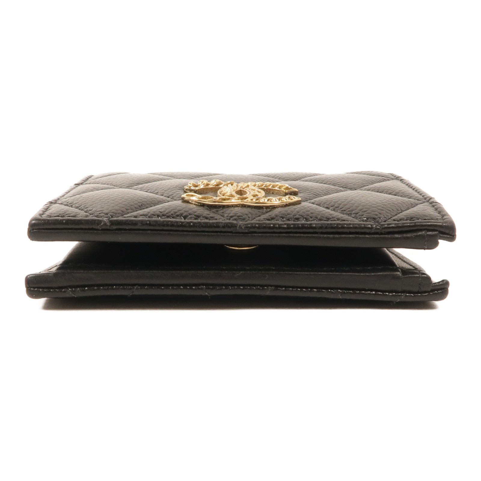 CHANEL 牛皮皮革Bifold Wallet錢包