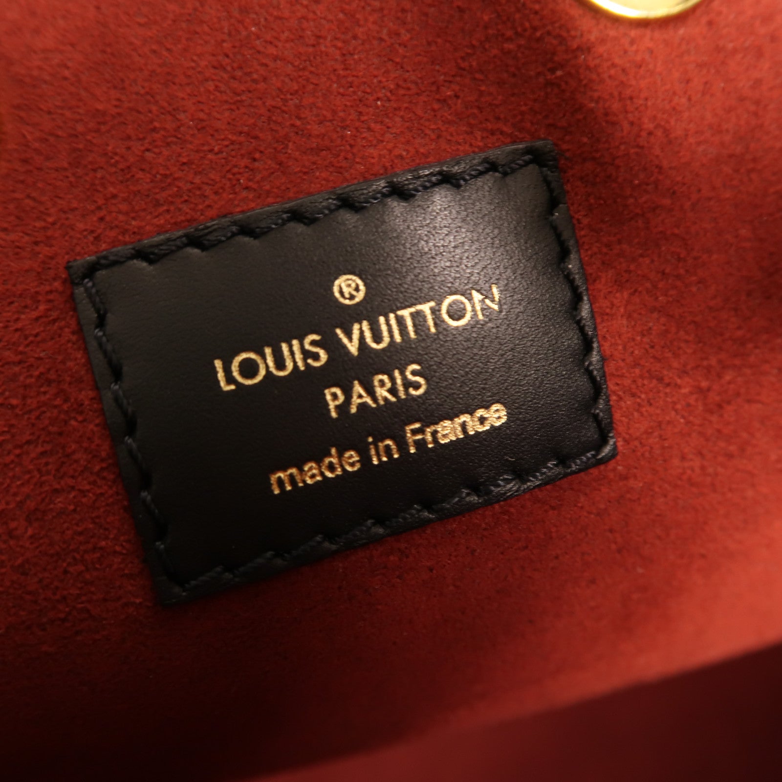 LOUIS VUITTON Monogram Empreinte Bicolor Neo Noe MM金扣手挽肩背兩用袋
