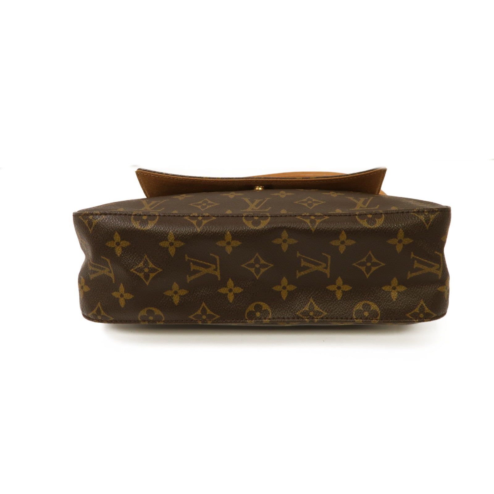 LOUIS VUITTON Monogram Mini Looping Shoulder Bag金扣肩背袋啡色