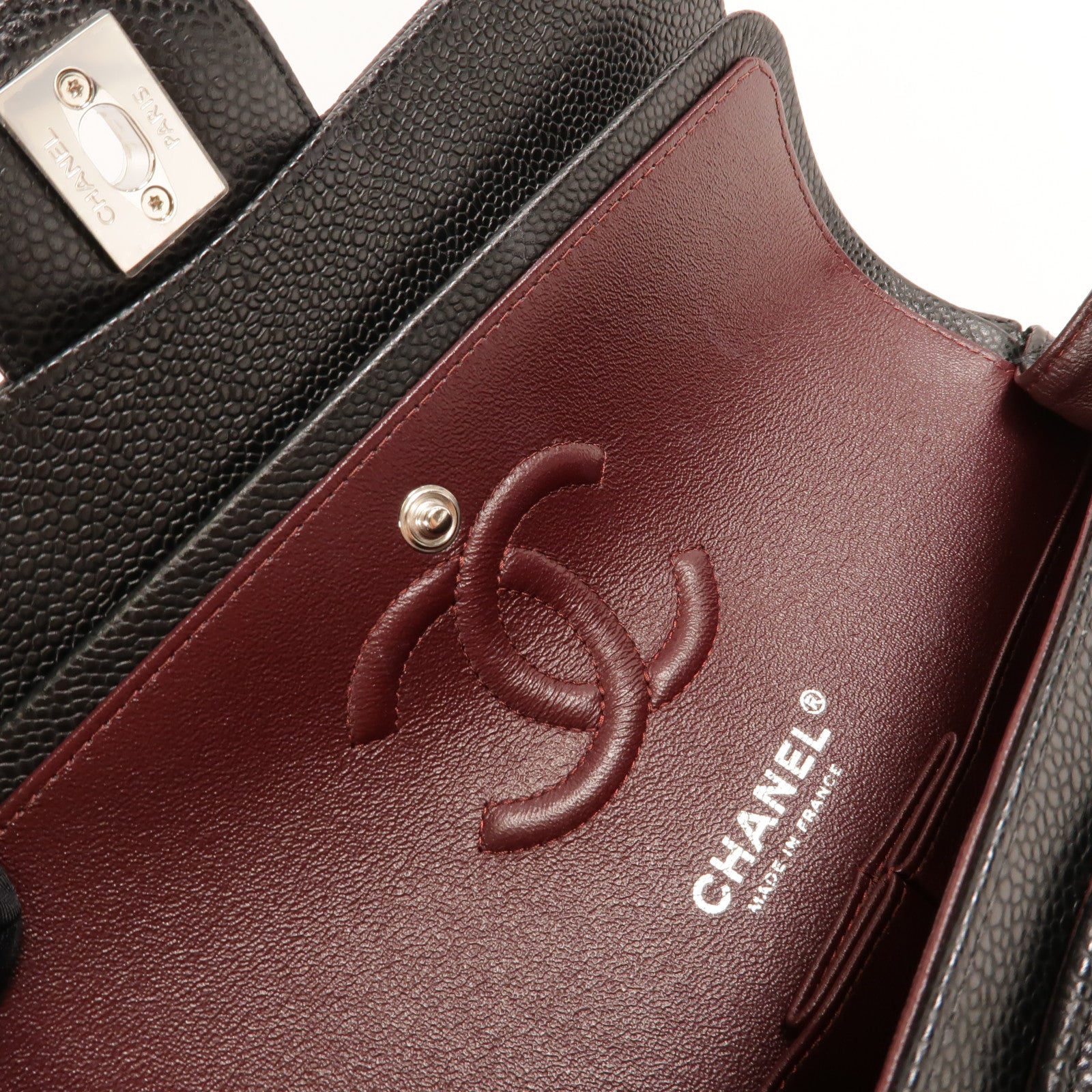CHANEL 牛皮皮革Classic 23鏈帶肩背袋