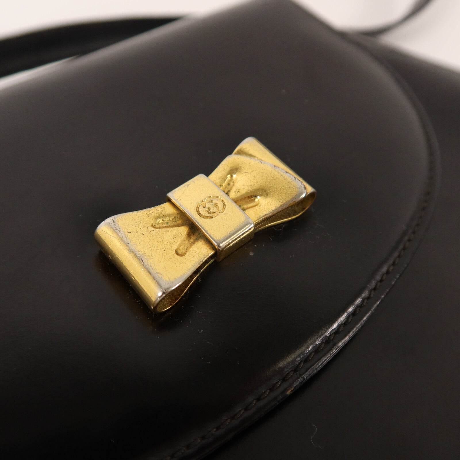 GUCCI 牛皮皮革Vintage Shoulder Bag肩背袋
