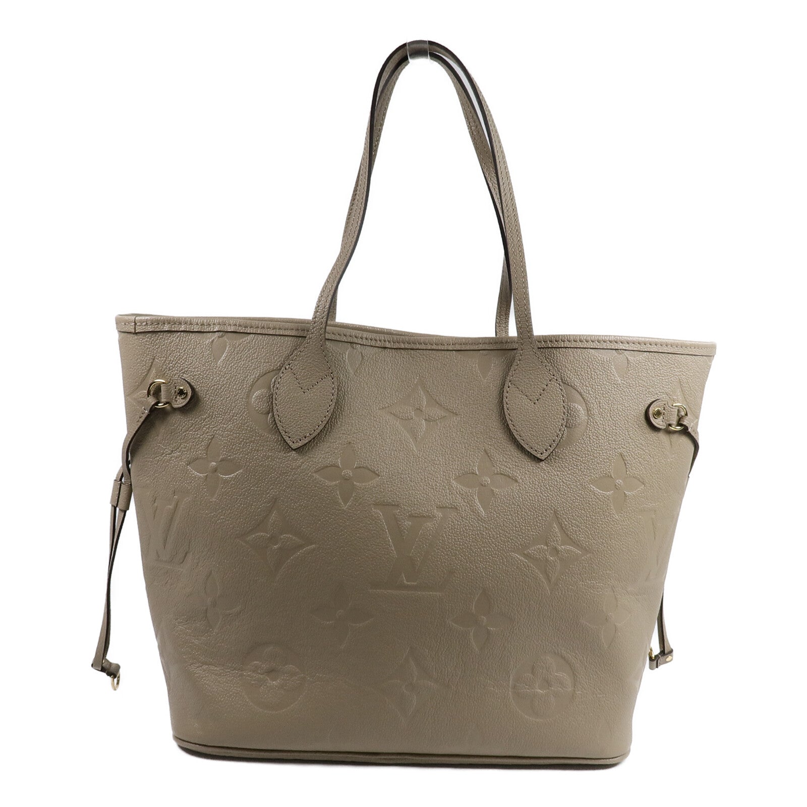 LOUIS VUITTON Monogram Empreinte Neverfull MM肩背袋