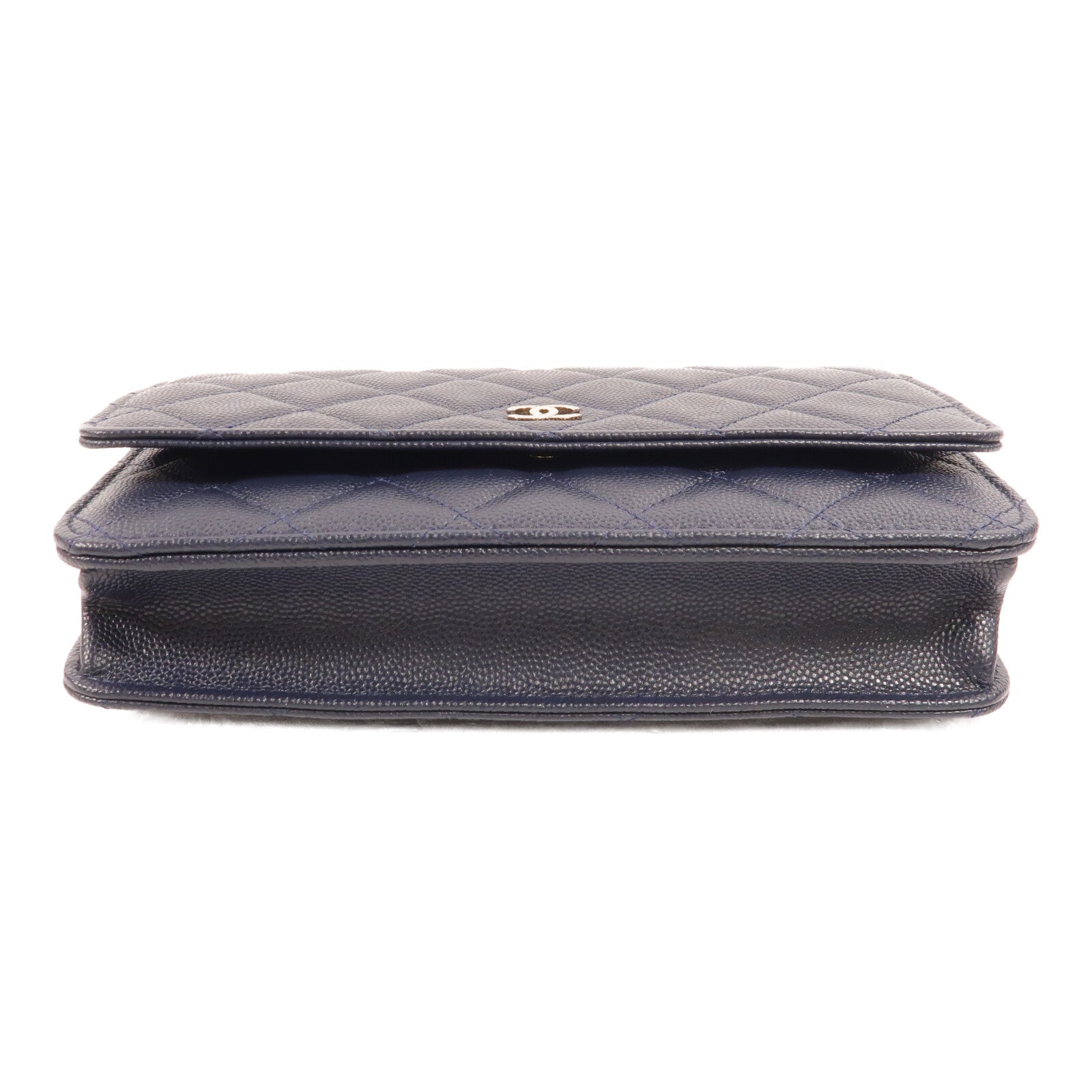 CHANEL 牛皮皮革WOC Wallet On Chain鏈帶肩背袋