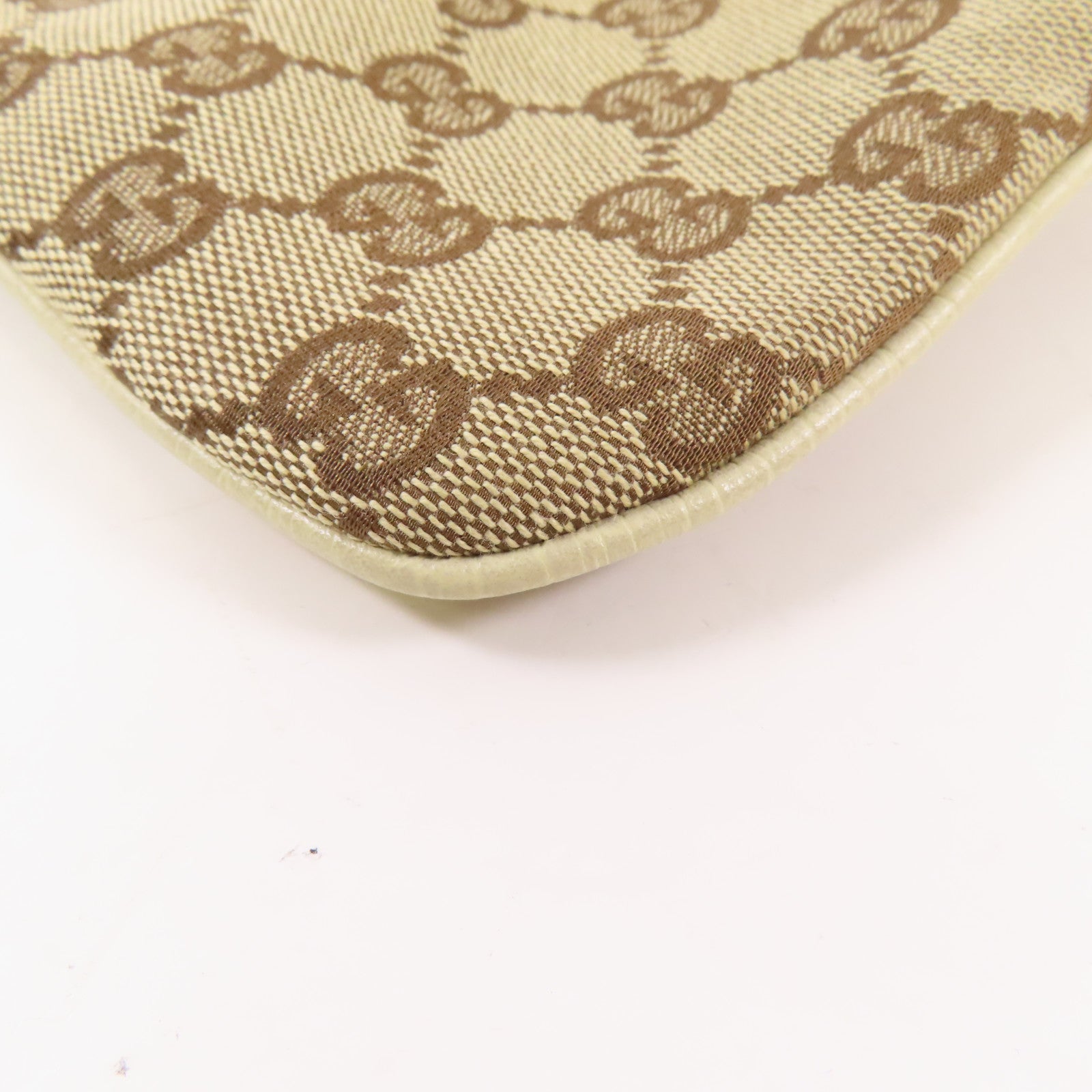 GUCCI 帆布Shouder Bag金扣肩背袋