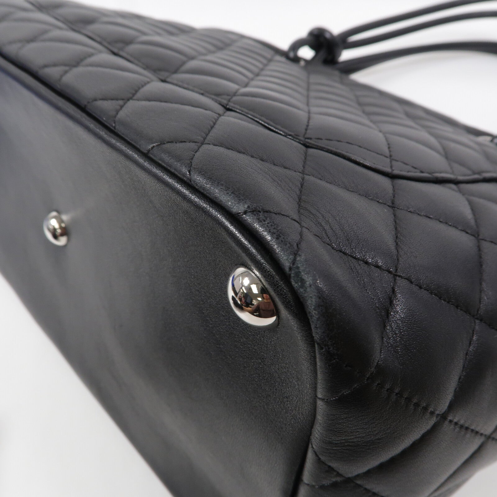 CHANEL 牛皮皮革Cambon Tote肩背袋