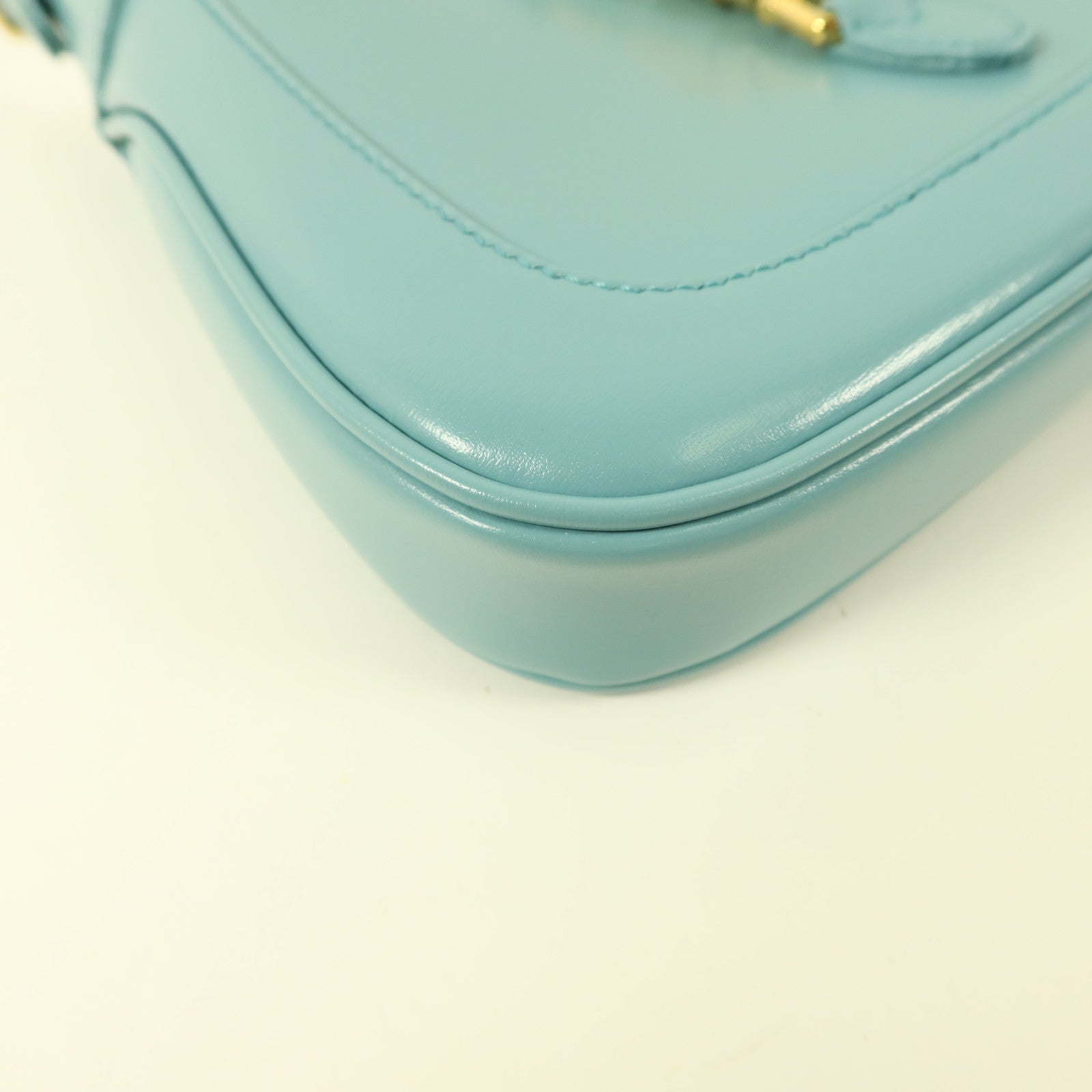 GUCCI 牛皮皮革Jackie 1961 Mini金扣手挽肩背兩用袋