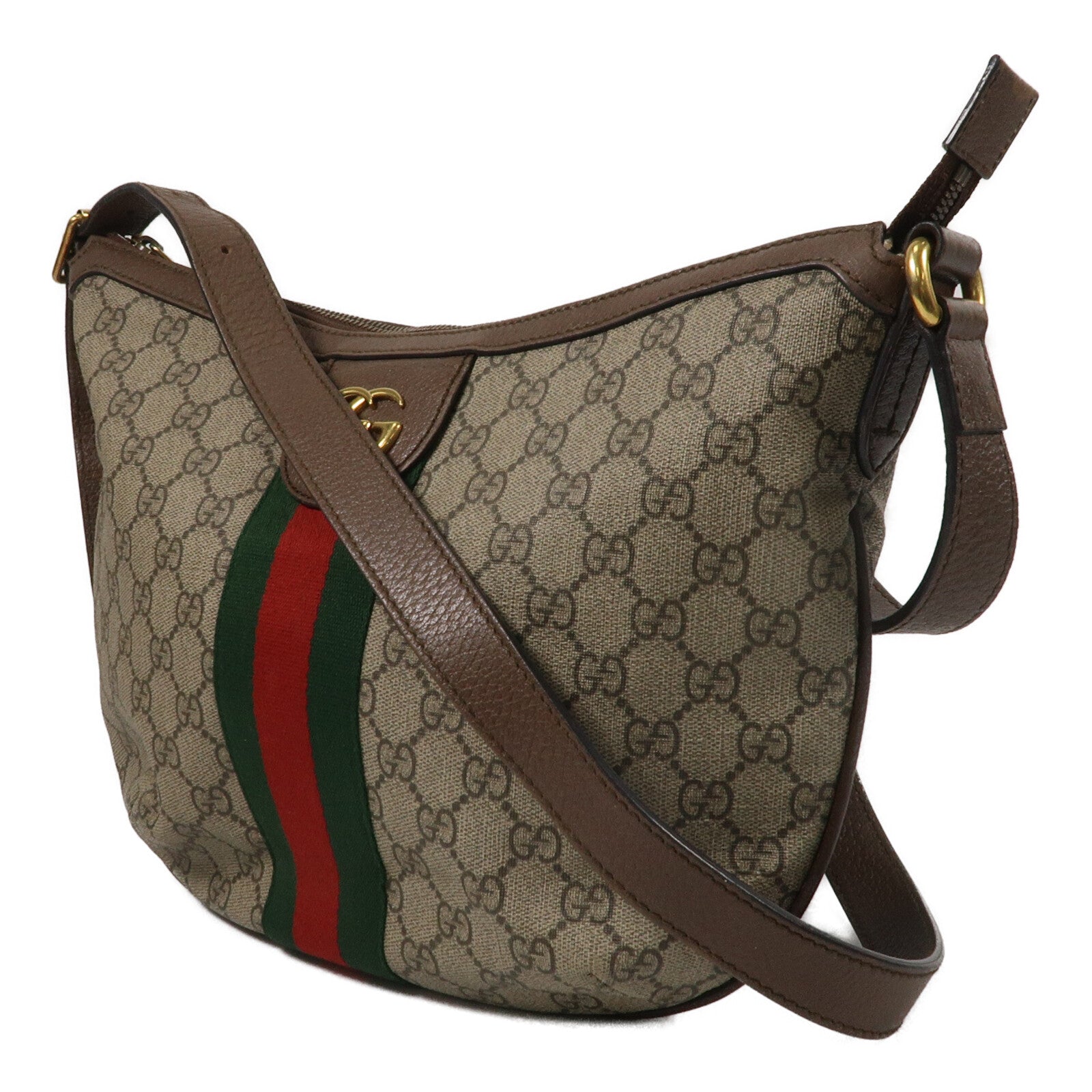 GUCCI 塗層帆布Ophidia GG Medium肩背袋