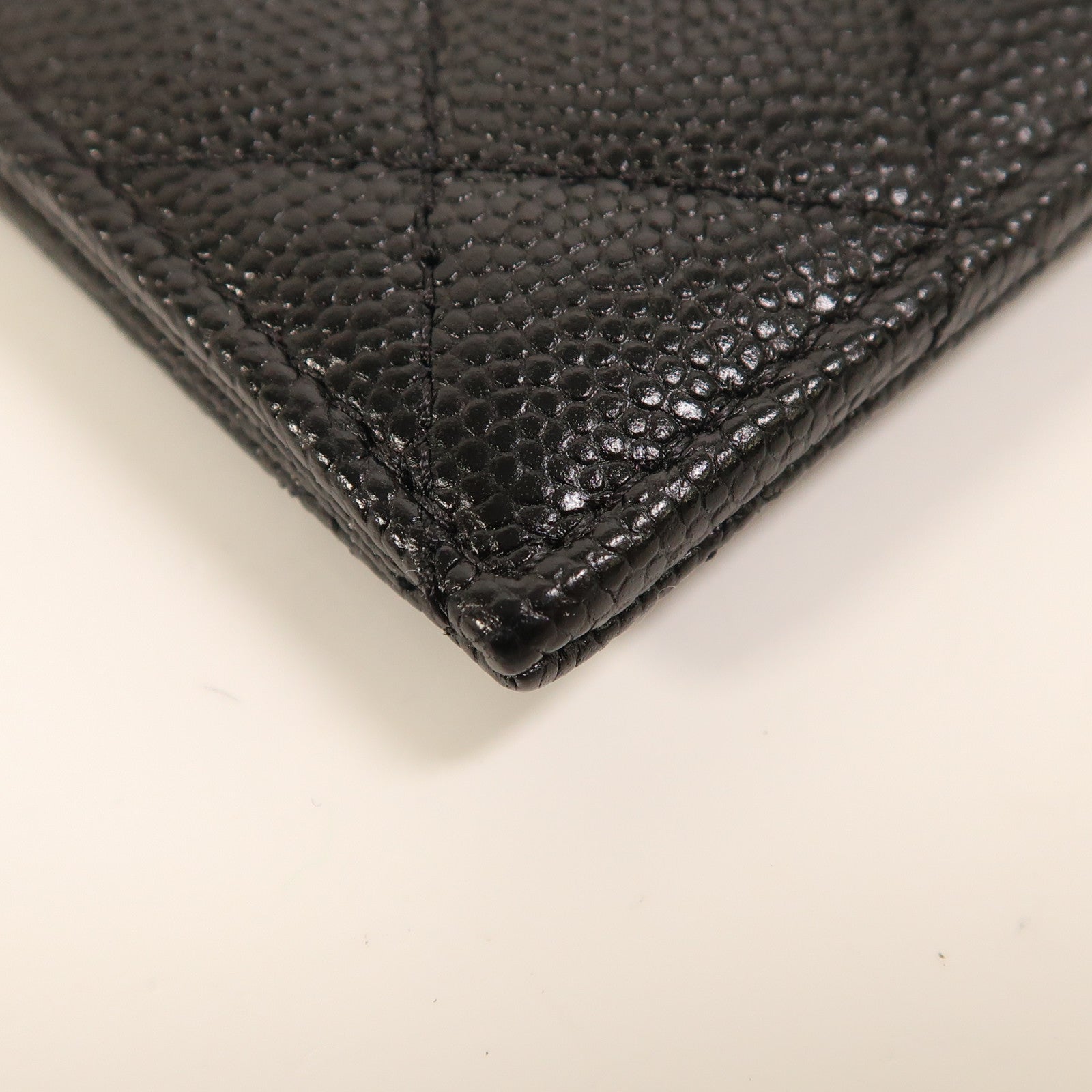 CHANEL 牛皮皮革Card Case金扣卡片套