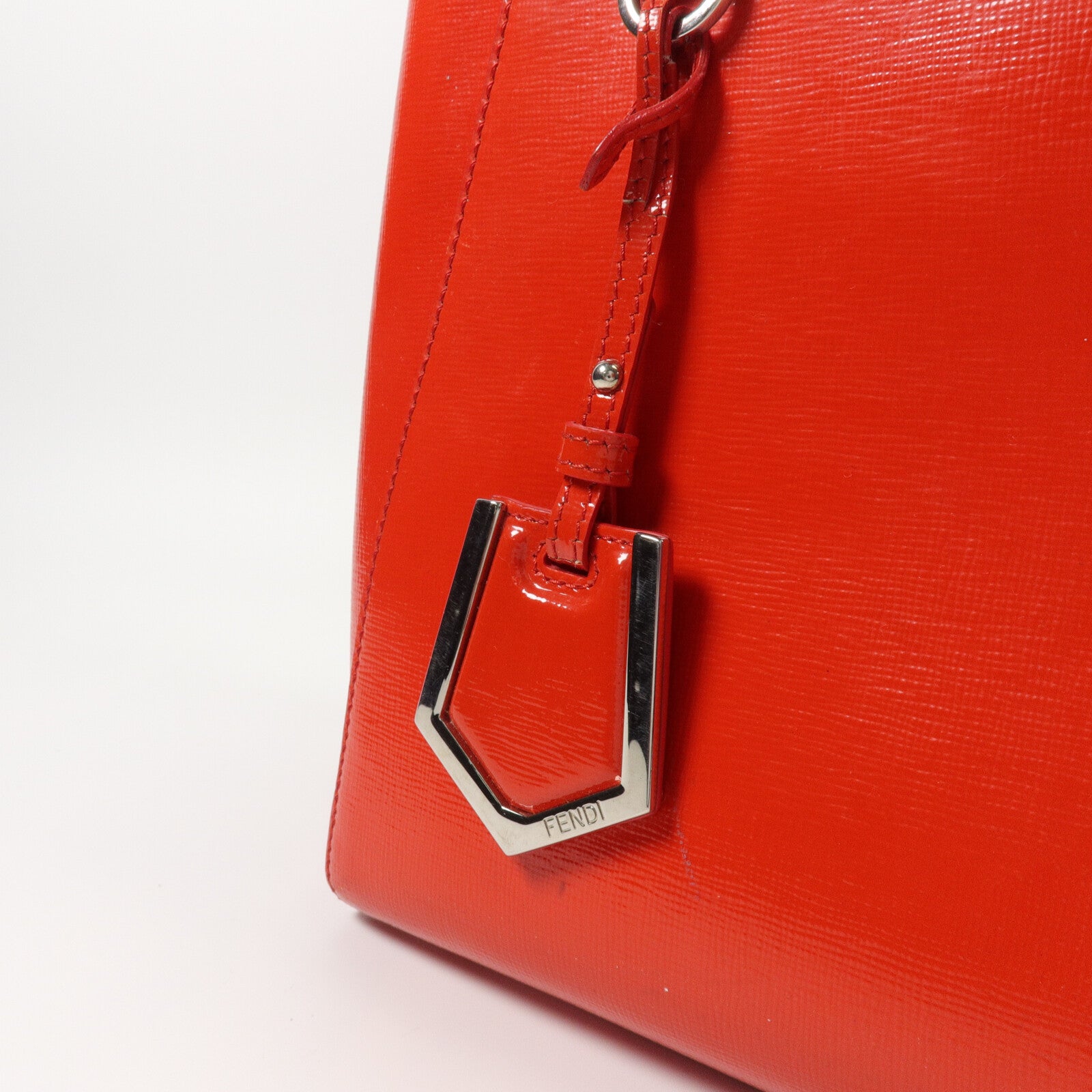 FENDI Saffiano皮革2Jours手挽肩背兩用袋