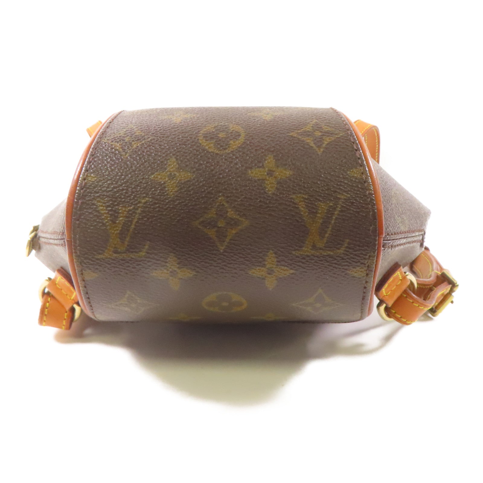 LOUIS VUITTON Monogram Ellipse Sac A Dos Backpack金扣背包棕色