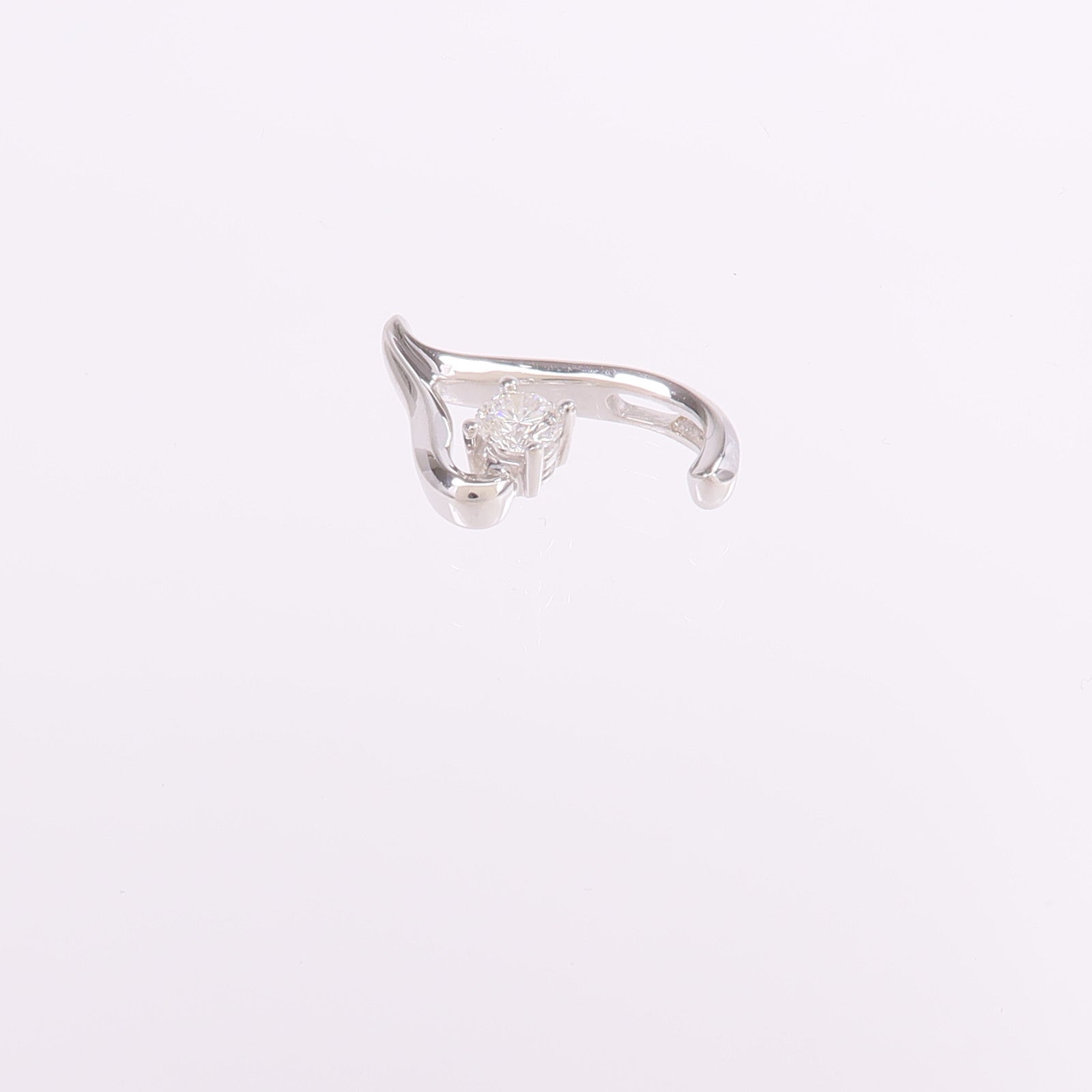 JEWELRY 18K白金Diamond Pendant Top鑽石吊墜