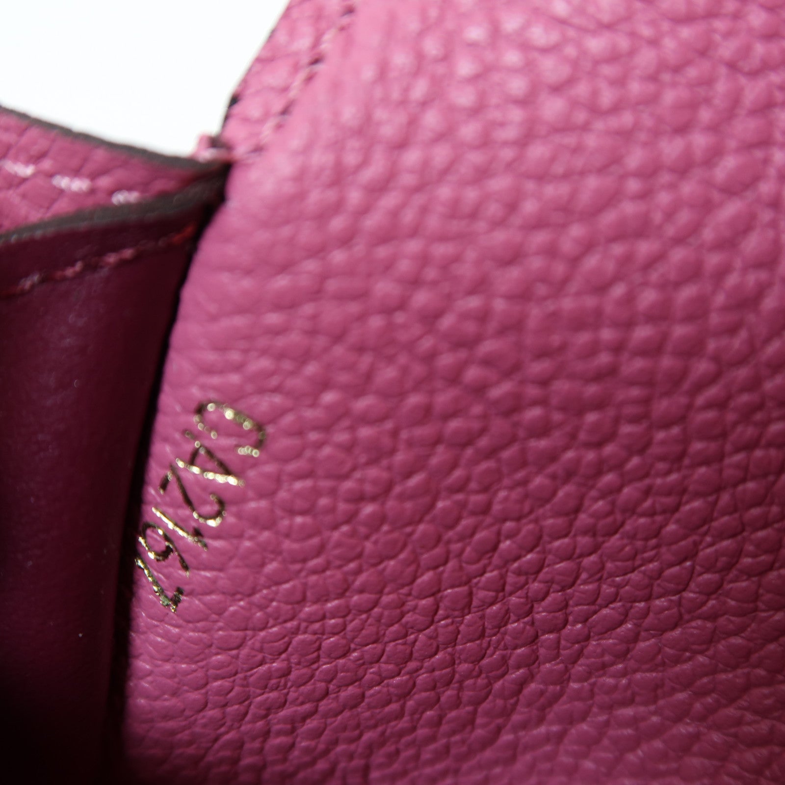 LOUIS VUITTON Monogram Empreinte Emilie Wallet金扣長錢包紅色