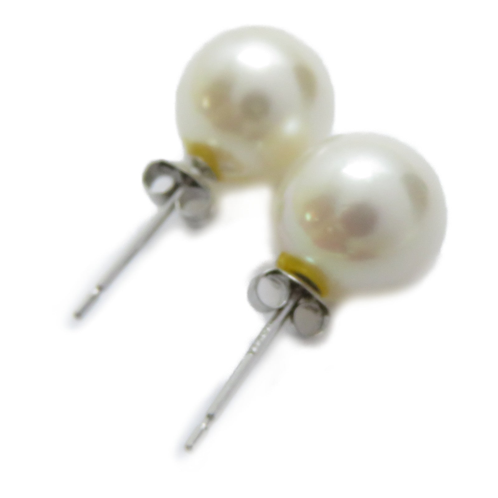 JEWELRY 18K白金Pearl Earrings珍珠耳環