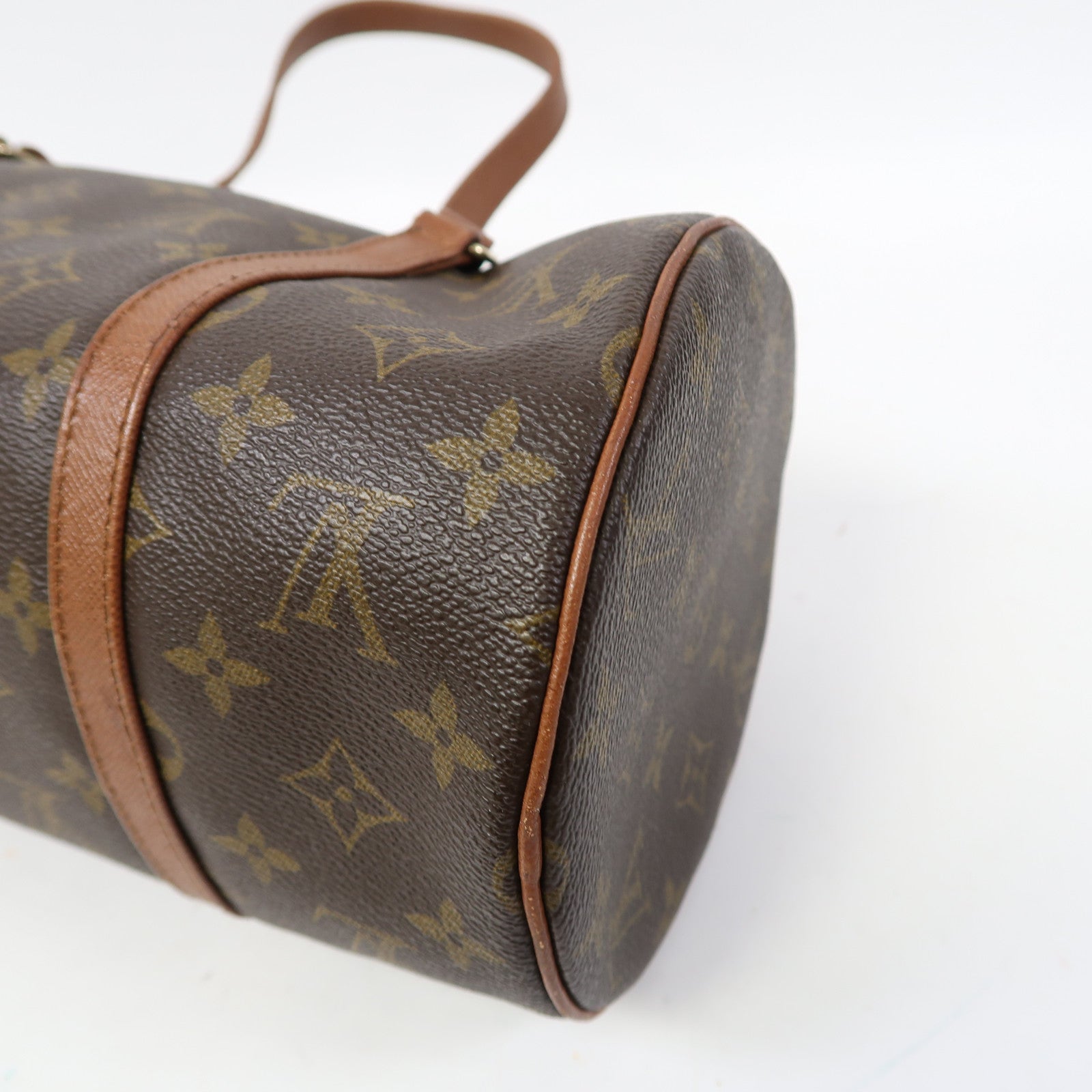 LOUIS VUITTON 【激減優惠】Monogram Papillon 30金扣肩背袋啡色