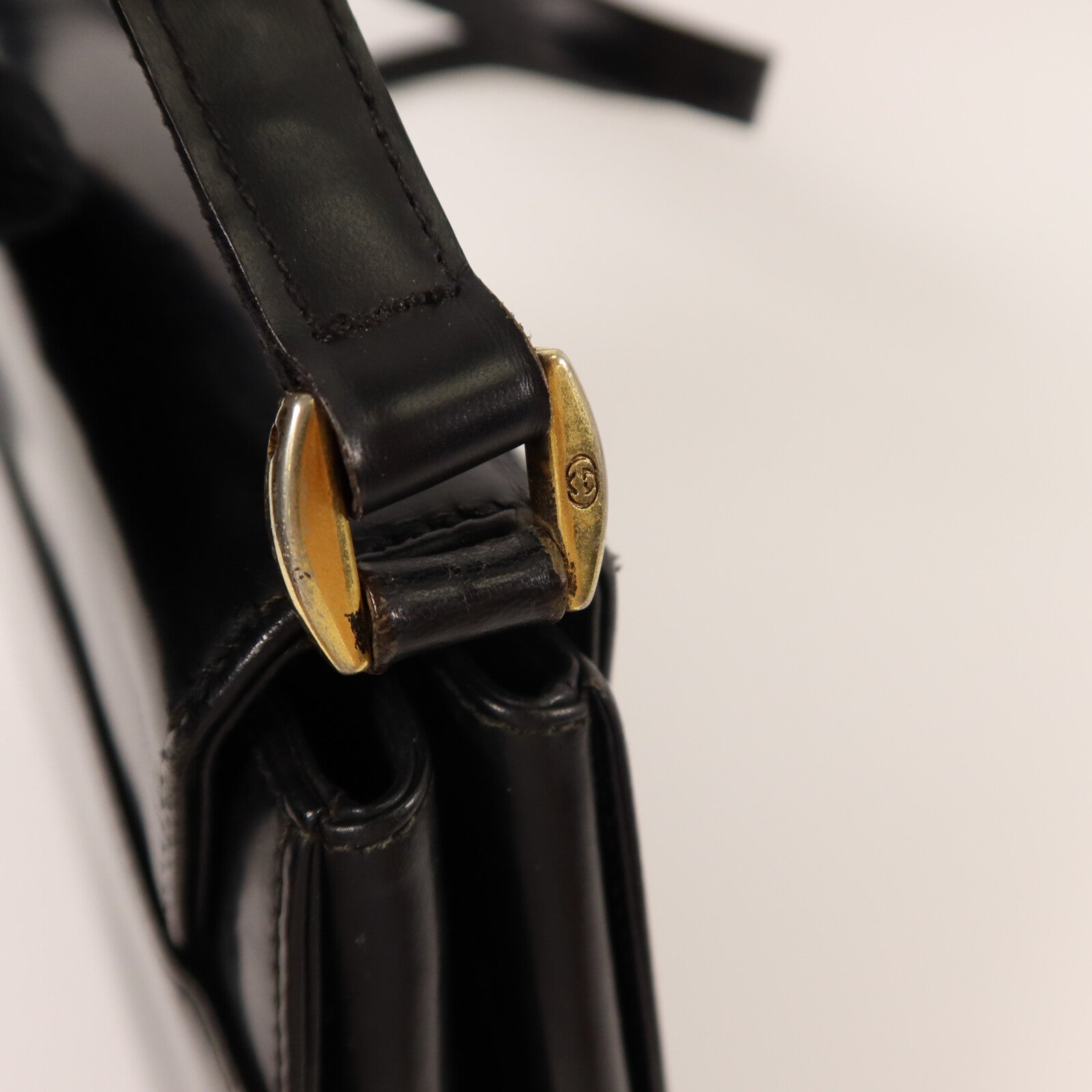 GUCCI 牛皮皮革Vintage Shoulder Bag肩背袋