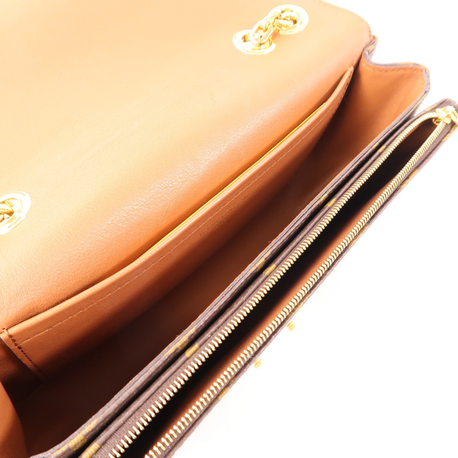 LOUIS VUITTON Monogram Marceau金扣鏈帶肩背袋