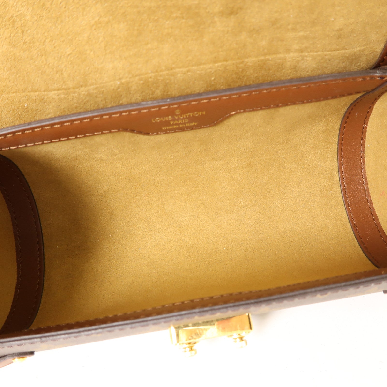 LOUIS VUITTON 【激減優惠】Monogram Papillon Trunk金扣手挽肩背兩用袋棕色