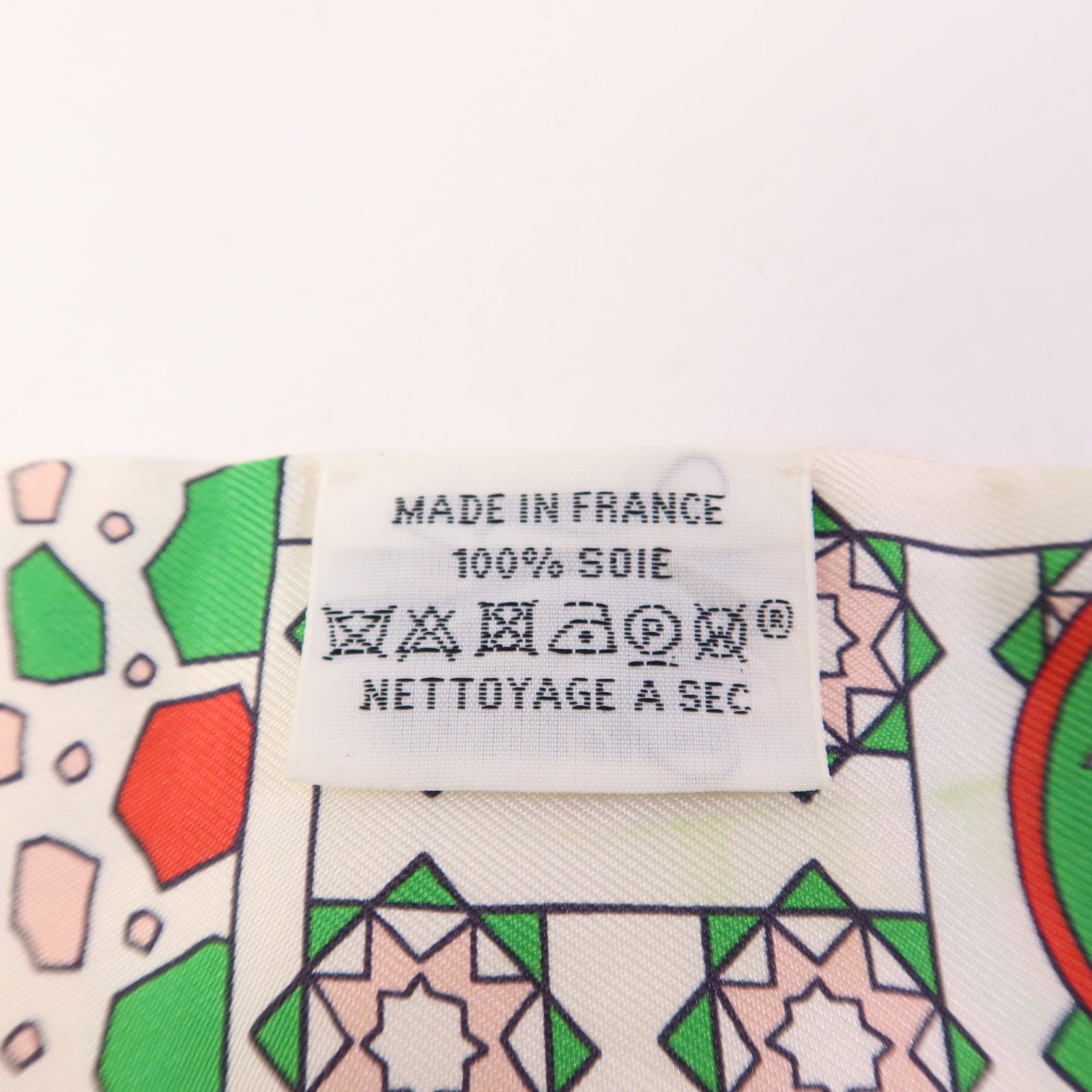 HERMES 絲質Twilly絲巾Pink/Green