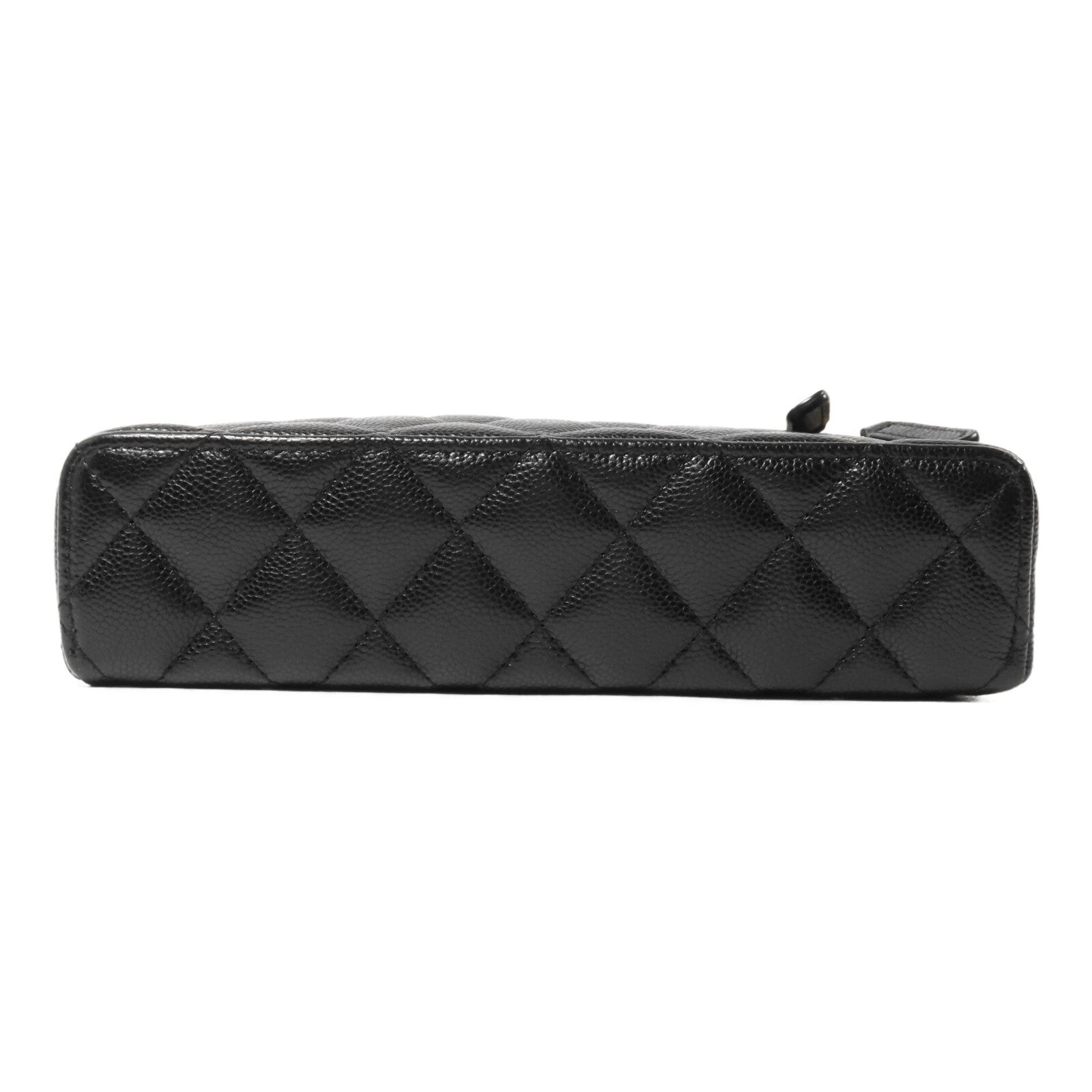 CHANEL 牛皮皮革Vanity Case鏈帶手挽肩背兩用袋