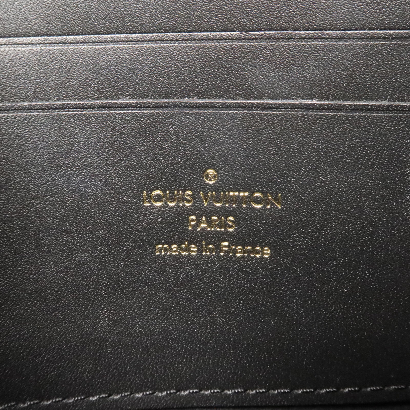 LOUIS VUITTON Monogram Reverse Dauphine Chain Wallet鏈帶肩背袋
