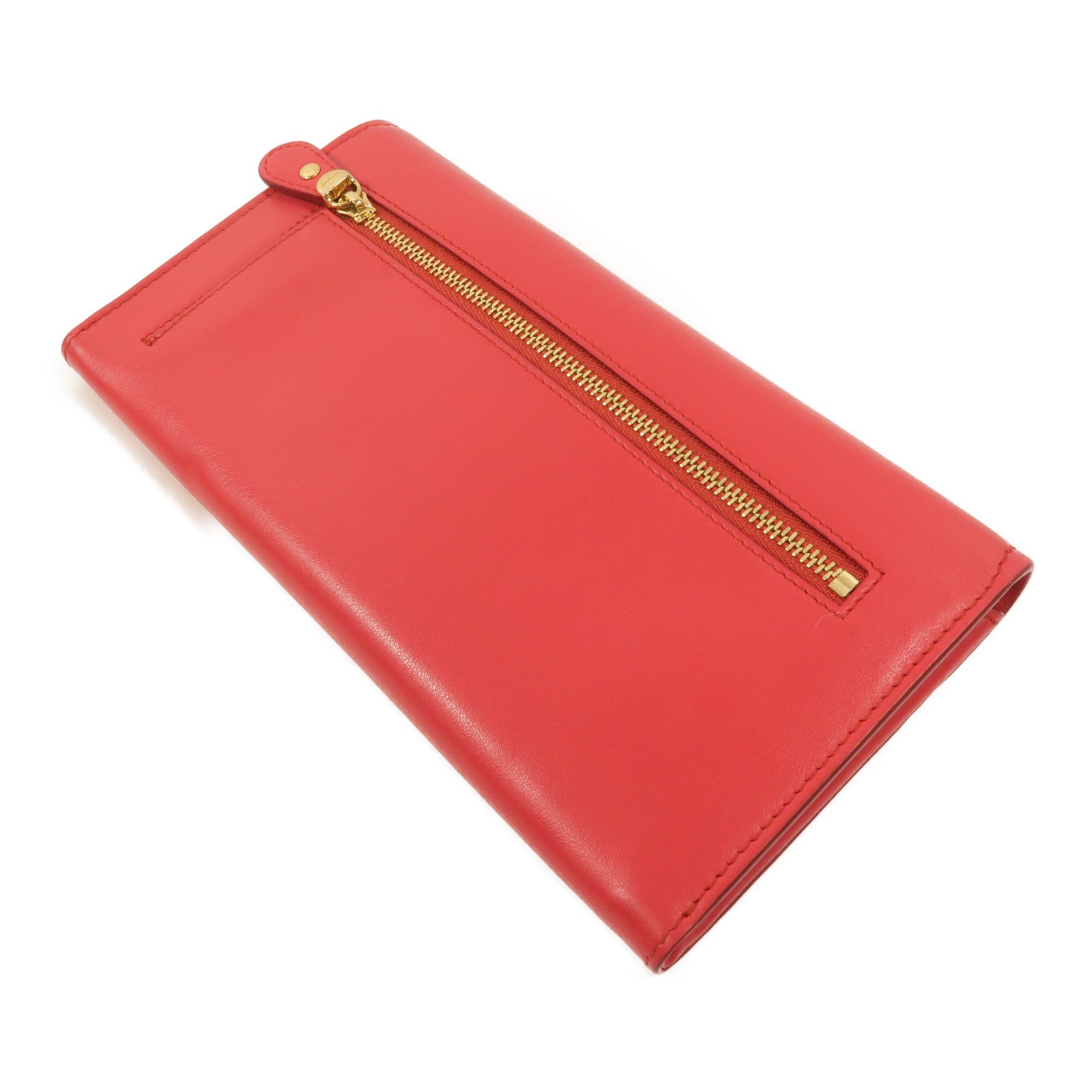 Salvatore Ferragamo 牛皮皮革Vara Bow Continental Wallet錢包