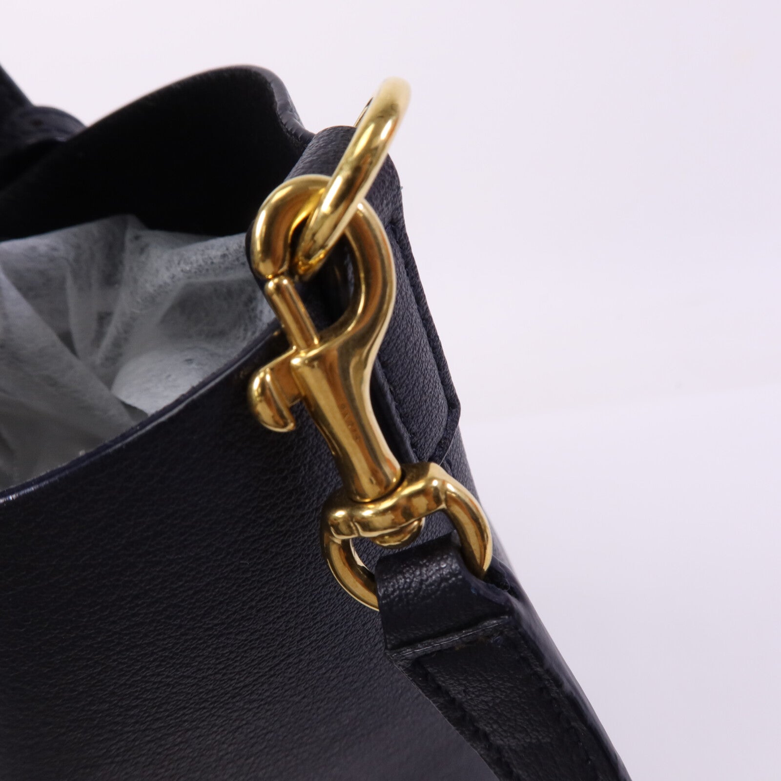 SAINT LAURENT 牛皮皮革2 Way Shoulder Bag金扣手挽肩背兩用袋