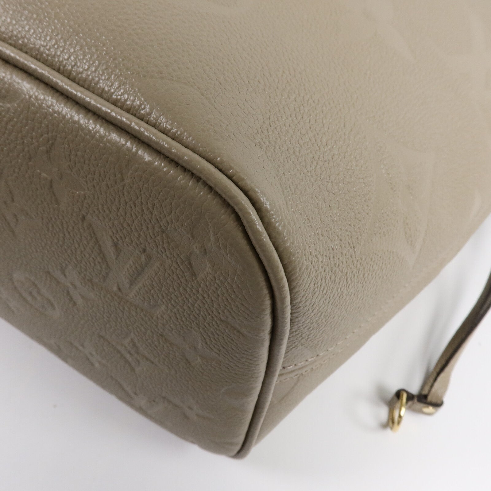 LOUIS VUITTON Monogram Empreinte Neverfull MM肩背袋