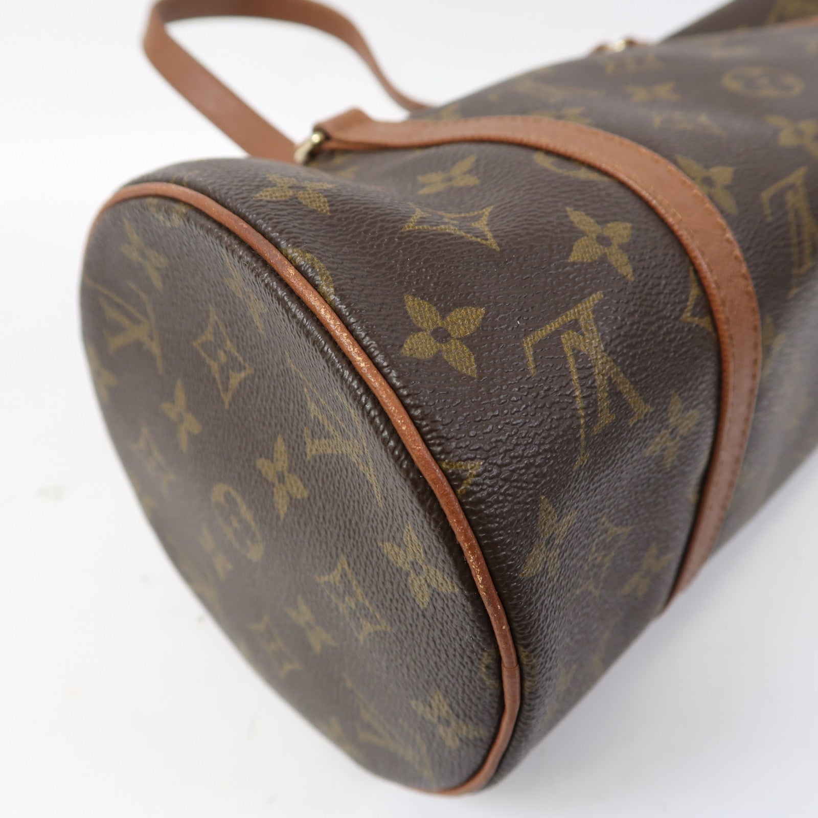 LOUIS VUITTON 【激減優惠】Monogram Papillon 30金扣肩背袋啡色