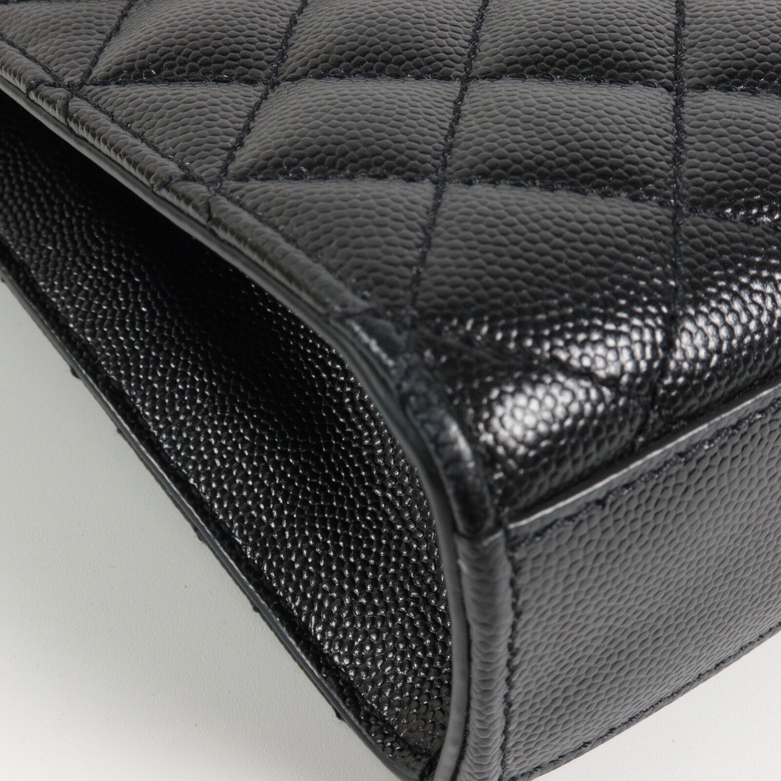 SAINT LAURENT 牛皮皮革Envelope Medium鏈帶肩背袋