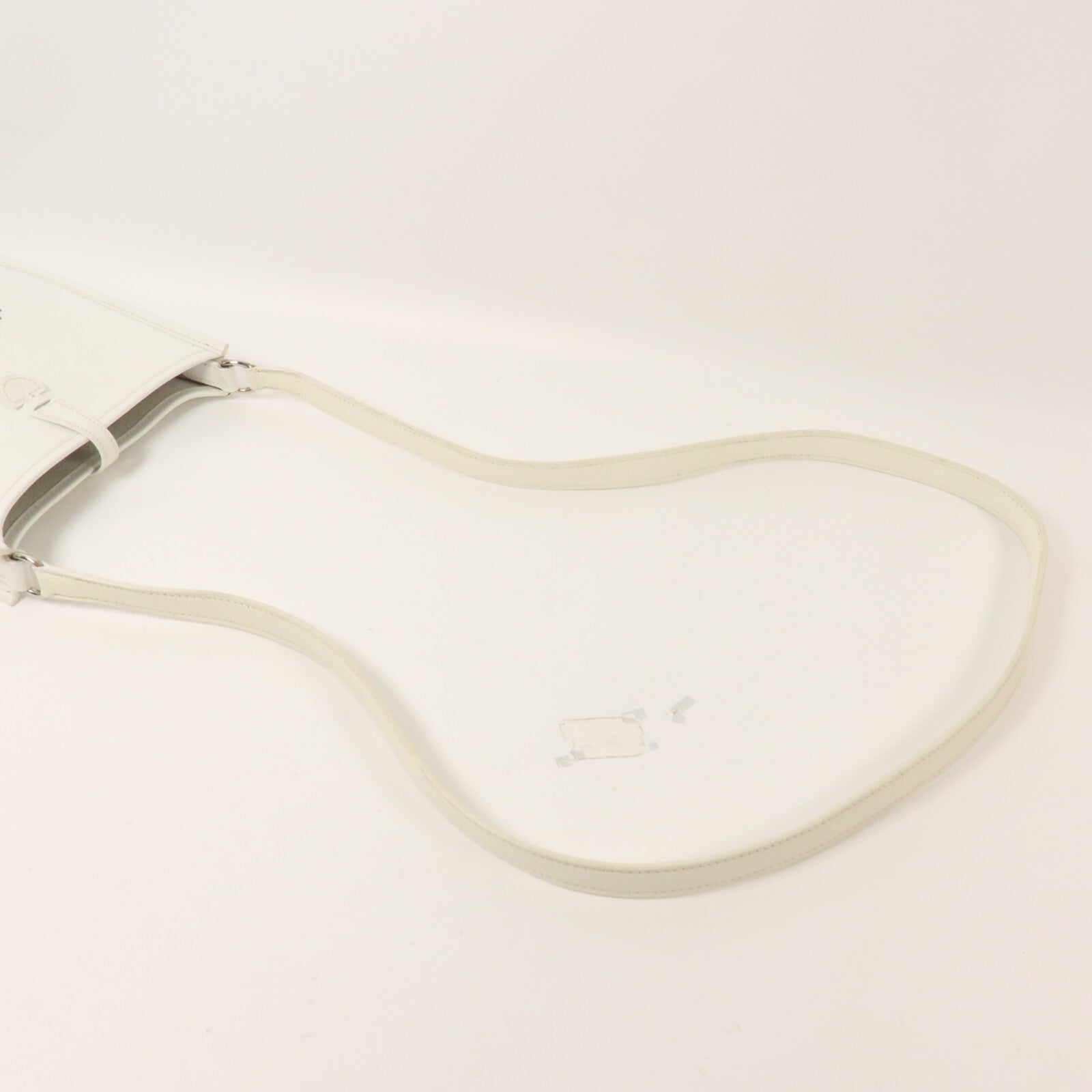 HERMES Epsom皮革Evelyne TPM肩背袋White